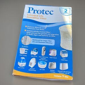 Protec WF2 Extended Life Humidifier Filter Replacement Vicks Honeywell New